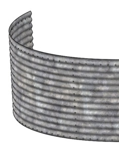 Ring sheet 0.95mm lower w/hole/drop f/silo 2750 - 1 Ring